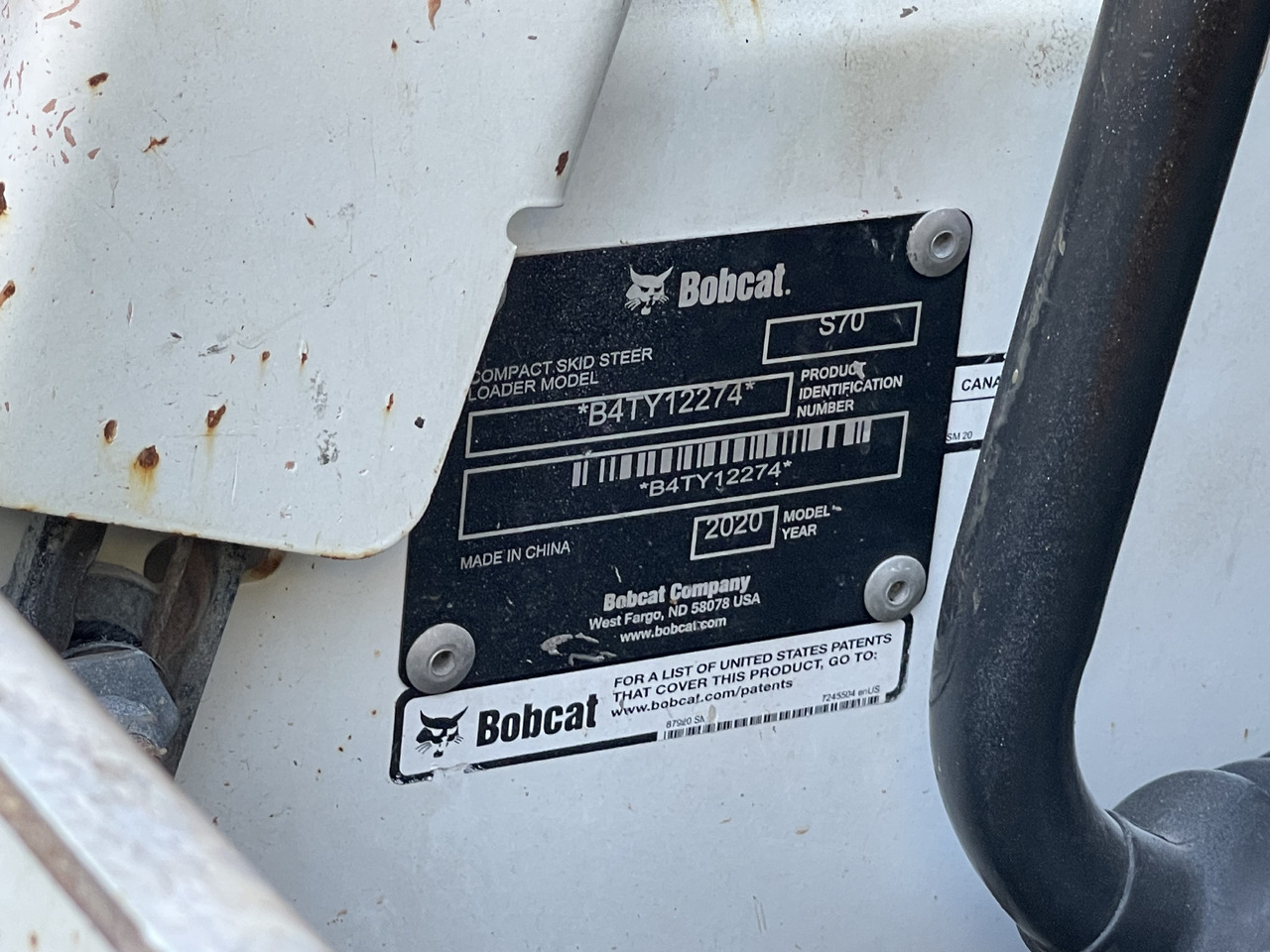 Bobcat S70 Skid-Steer Loader - Skid steer loader: picture 4 Bobcat S70 Skid-Steer Loader - Skid steer loader: picture 4