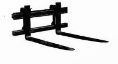 Kirk 1900 KG WEIDEMANN - Forks for Construction machinery: picture 1 Kirk 1900 KG WEIDEMANN - Forks for Construction machinery: picture 1