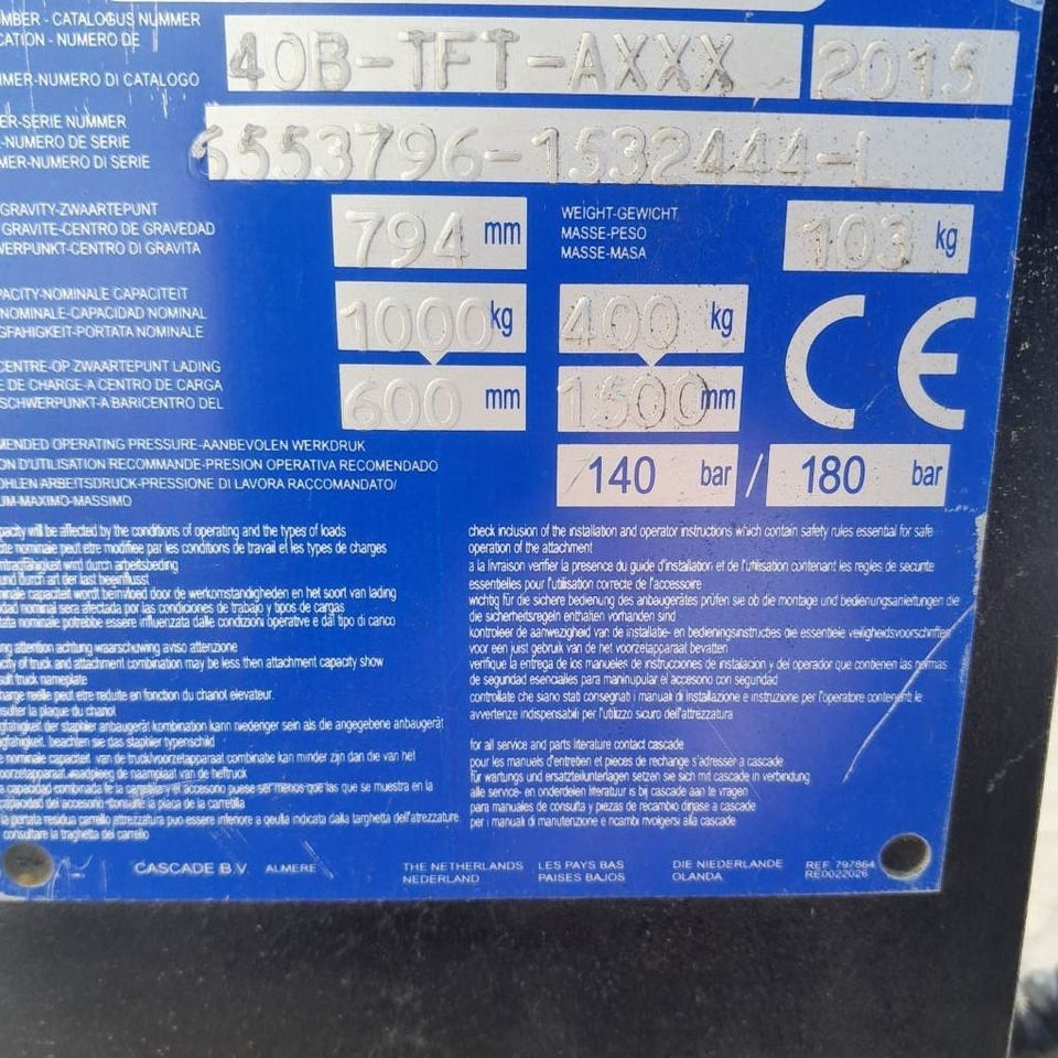 Cascade INTEGRAL FORK POS. - Forks: picture 3 Cascade INTEGRAL FORK POS. - Forks: picture 3