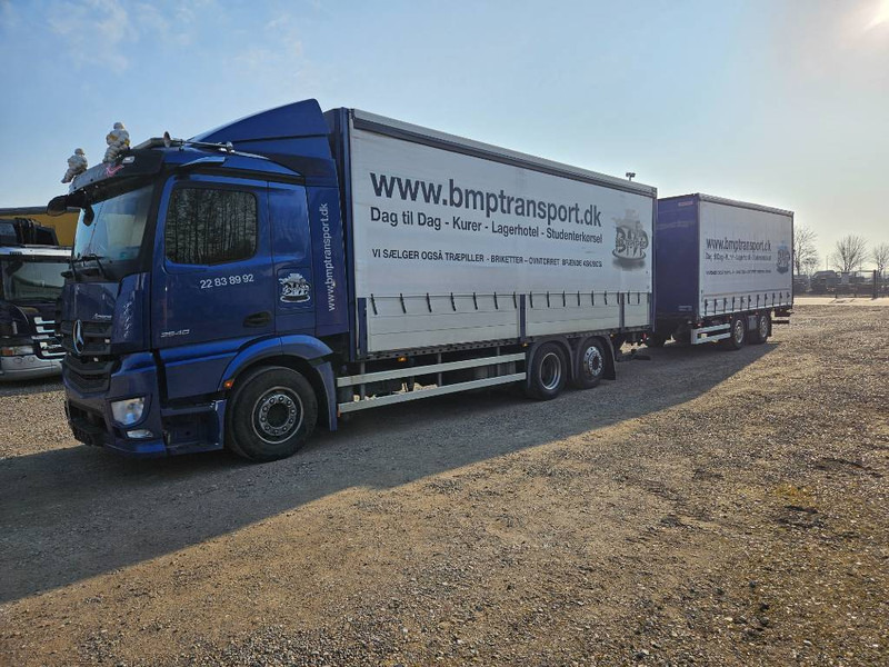 Mercedes-Benz Actros 2540 L // Lift // ACC - Curtainsider truck: picture 1 Mercedes-Benz Actros 2540 L // Lift // ACC - Curtainsider truck: picture 1
