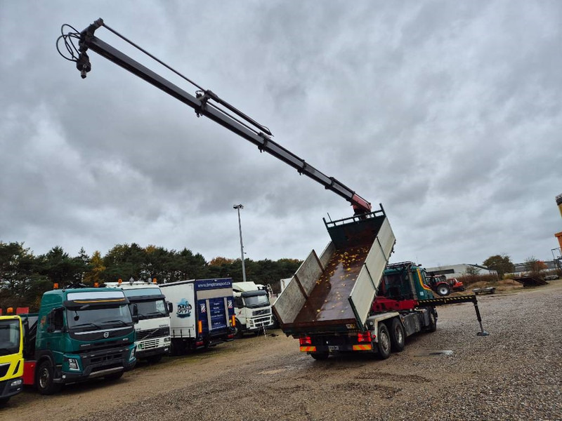 Scania P450 6x2/4 // HMF 2620 K5 // 3-way tip - Crane truck: picture 5 Scania P450 6x2/4 // HMF 2620 K5 // 3-way tip - Crane truck: picture 5