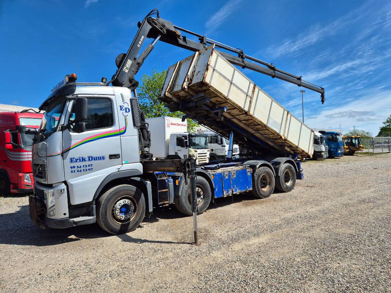 Volvo FH 460 8x2/4 //Hiab 166 E-4// 3 way tip - Crane truck: picture 1 Volvo FH 460 8x2/4 //Hiab 166 E-4// 3 way tip - Crane truck: picture 1