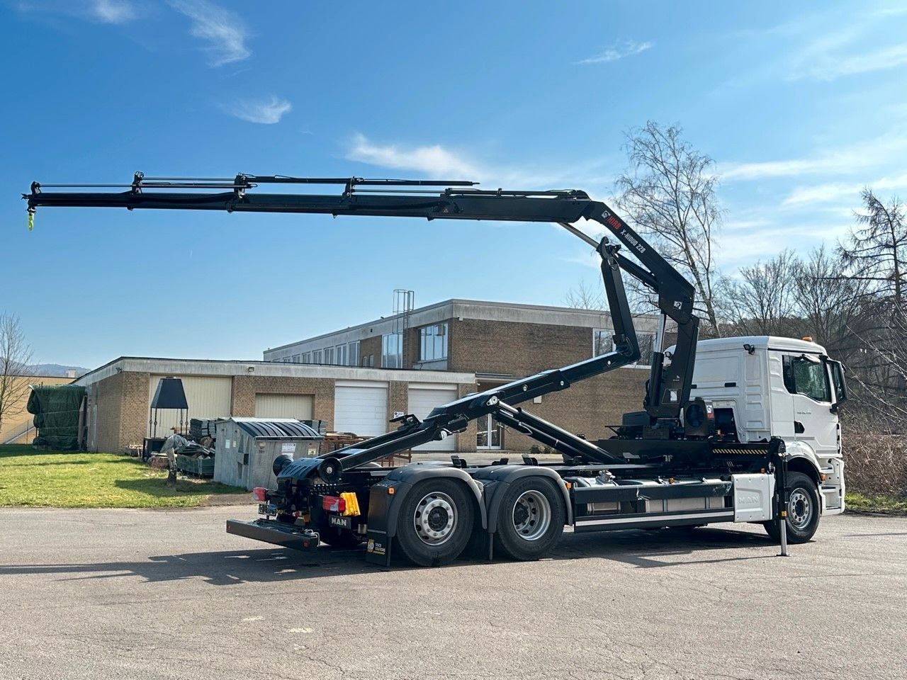MAN TGS 26.470 6x2 Abrollkipper + Kran Hiab 228-4 - Hook lift truck, Crane truck: picture 5 MAN TGS 26.470 6x2 Abrollkipper + Kran Hiab 228-4 - Hook lift truck, Crane truck: picture 5
