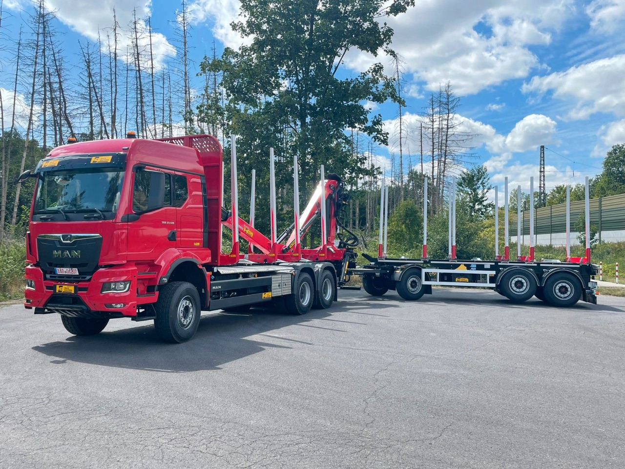 MAN TGS 33.510 6X4 BL Euro6e EPSILON 170Z - Timber truck, Crane truck: picture 1 MAN TGS 33.510 6X4 BL Euro6e EPSILON 170Z - Timber truck, Crane truck: picture 1