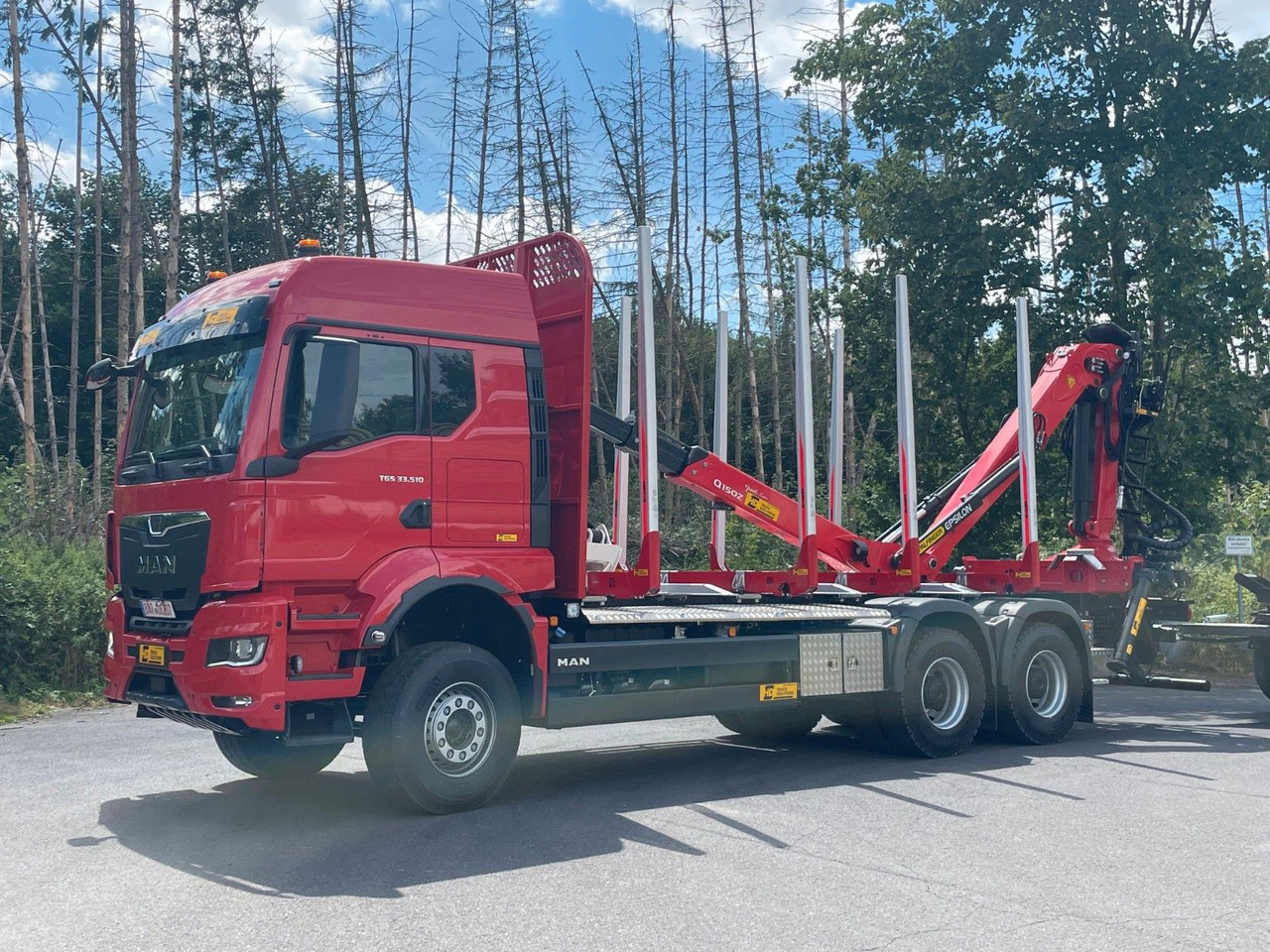 MAN TGS 33.510 6X4 BL Euro6e EPSILON 170Z - Timber truck, Crane truck: picture 3 MAN TGS 33.510 6X4 BL Euro6e EPSILON 170Z - Timber truck, Crane truck: picture 3