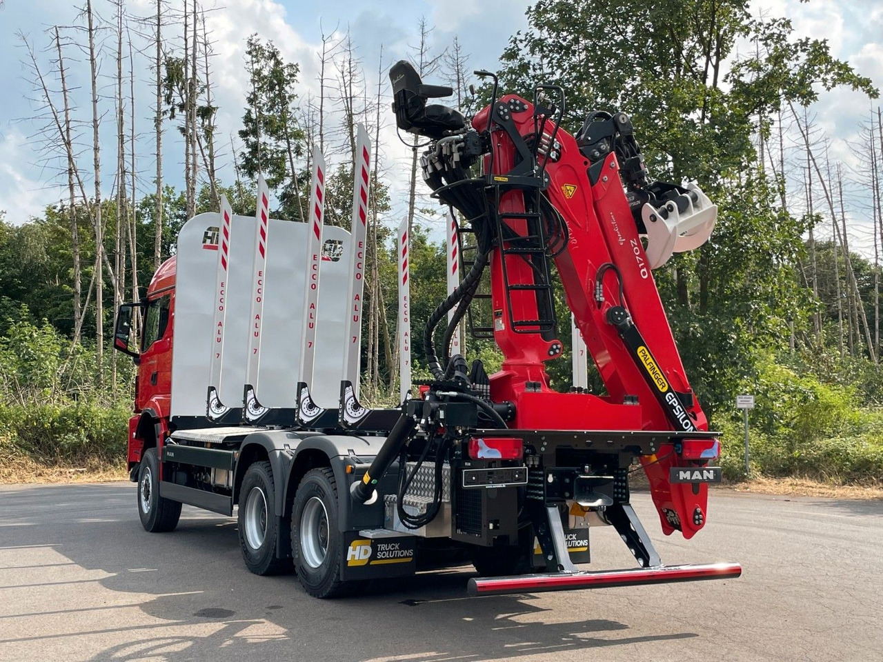 MAN TGS 33.520 6X6 Euro6e Radstand 3900mm EPSILON - Timber truck, Crane truck: picture 4 MAN TGS 33.520 6X6 Euro6e Radstand 3900mm EPSILON - Timber truck, Crane truck: picture 4