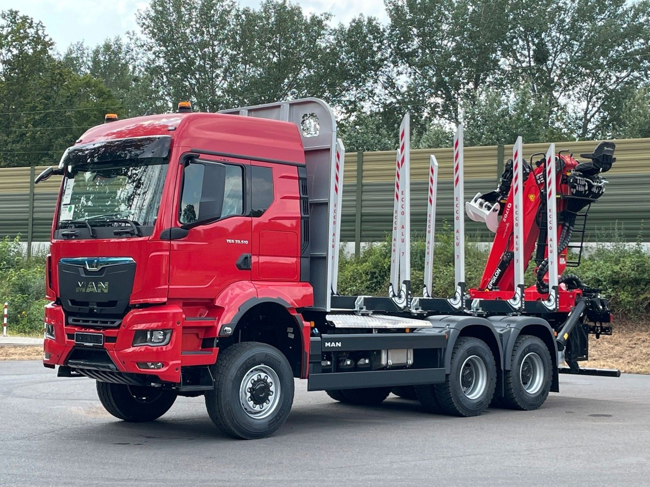 MAN TGS 33.520 6X6 Euro6e Radstand 3900mm EPSILON - Timber truck, Crane truck: picture 1 MAN TGS 33.520 6X6 Euro6e Radstand 3900mm EPSILON - Timber truck, Crane truck: picture 1