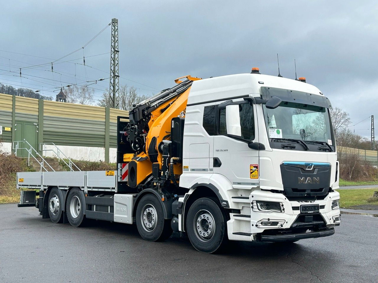 MAN TGS 35.520 8X2 Hiab EFFER 955-8s +Jib 6s leasing MAN TGS 35.520 8X2 Hiab EFFER 955-8s +Jib 6s: picture 10