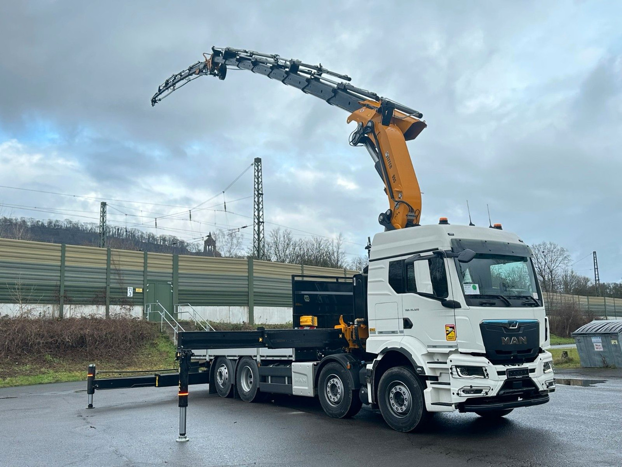 MAN TGS 35.520 8X2 Hiab EFFER 955-8s +Jib 6s leasing MAN TGS 35.520 8X2 Hiab EFFER 955-8s +Jib 6s: picture 16