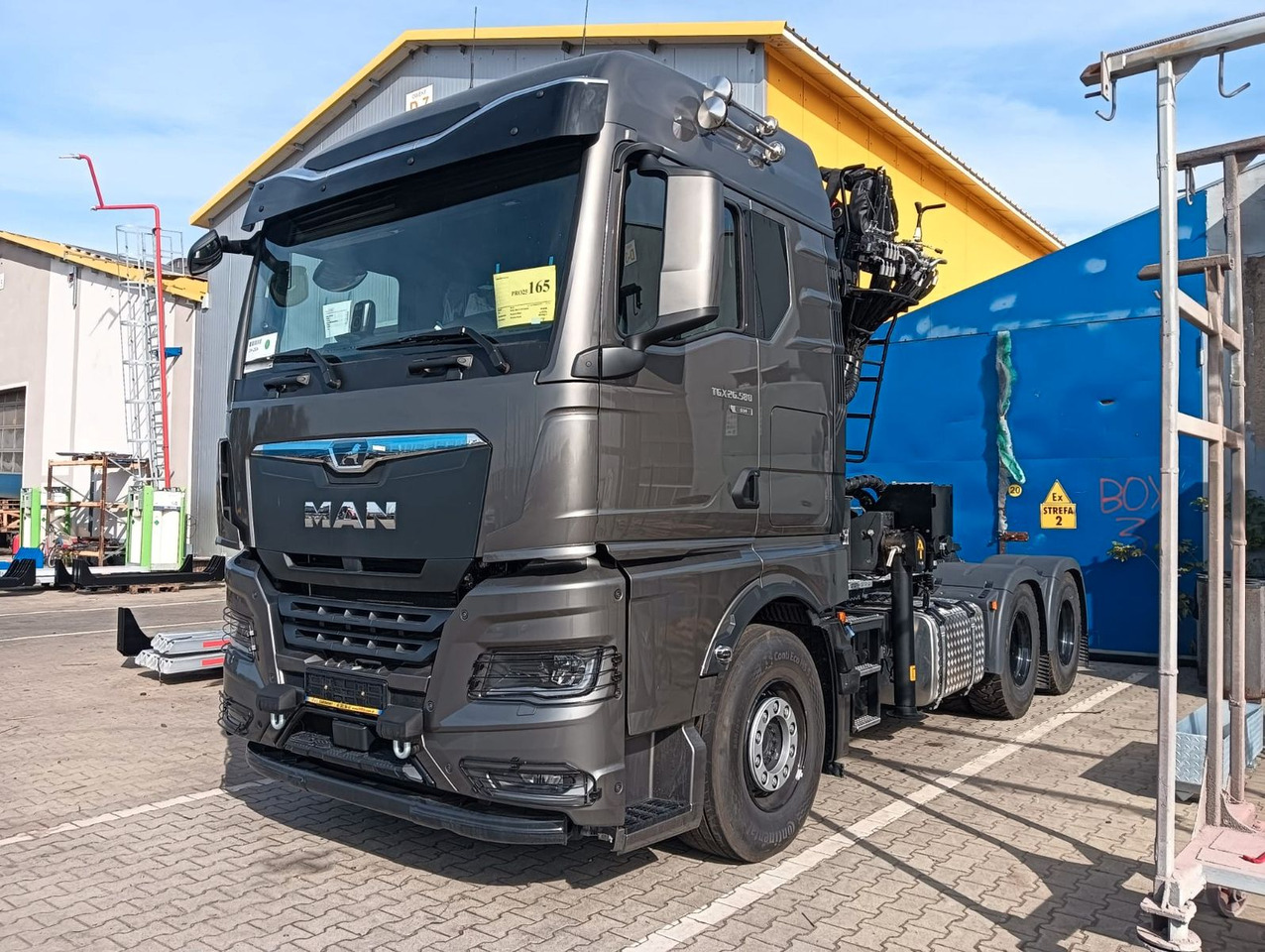 MAN TGX 26.580 6x4 LANGHOLZ EPSILON TZ 17 - Timber truck, Crane truck: picture 1 MAN TGX 26.580 6x4 LANGHOLZ EPSILON TZ 17 - Timber truck, Crane truck: picture 1
