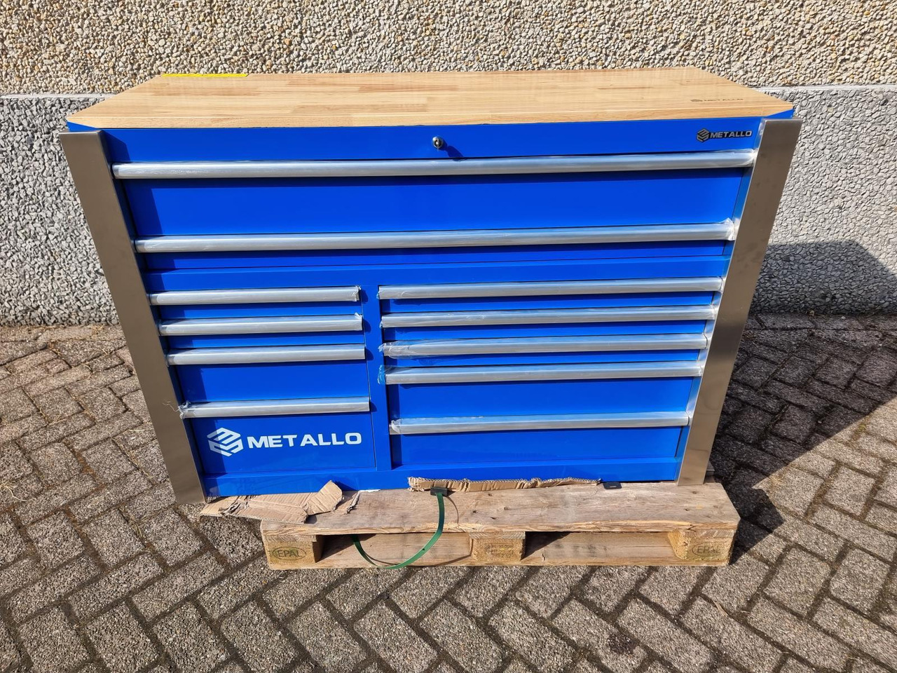 Metallo Mega Jumbo Gereedschapskist - Nieuw, 11 lades waarvan 9 gevuld met gereedschap - Garage equipment: picture 1 Metallo Mega Jumbo Gereedschapskist - Nieuw, 11 lades waarvan 9 gevuld met gereedschap - Garage equipment: picture 1