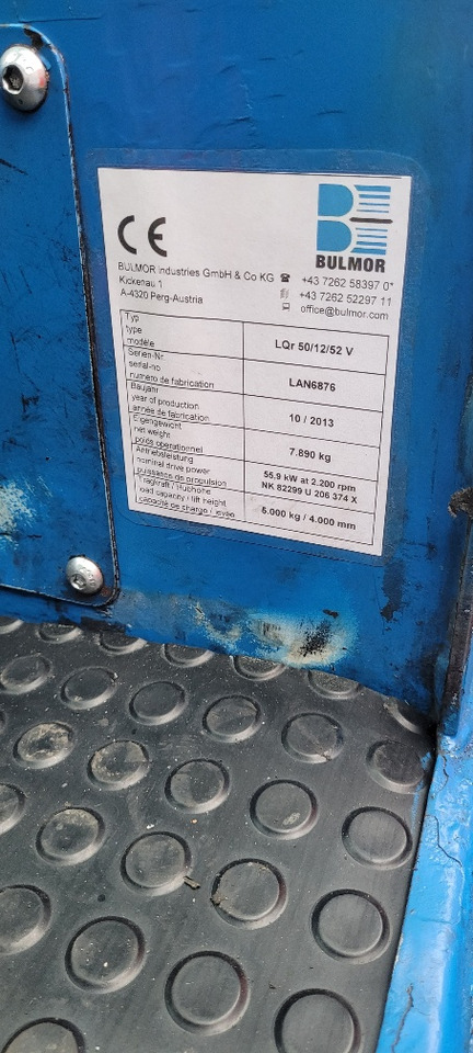 BULMOR LQR50/12/52V leasing BULMOR LQR50/12/52V: picture 8