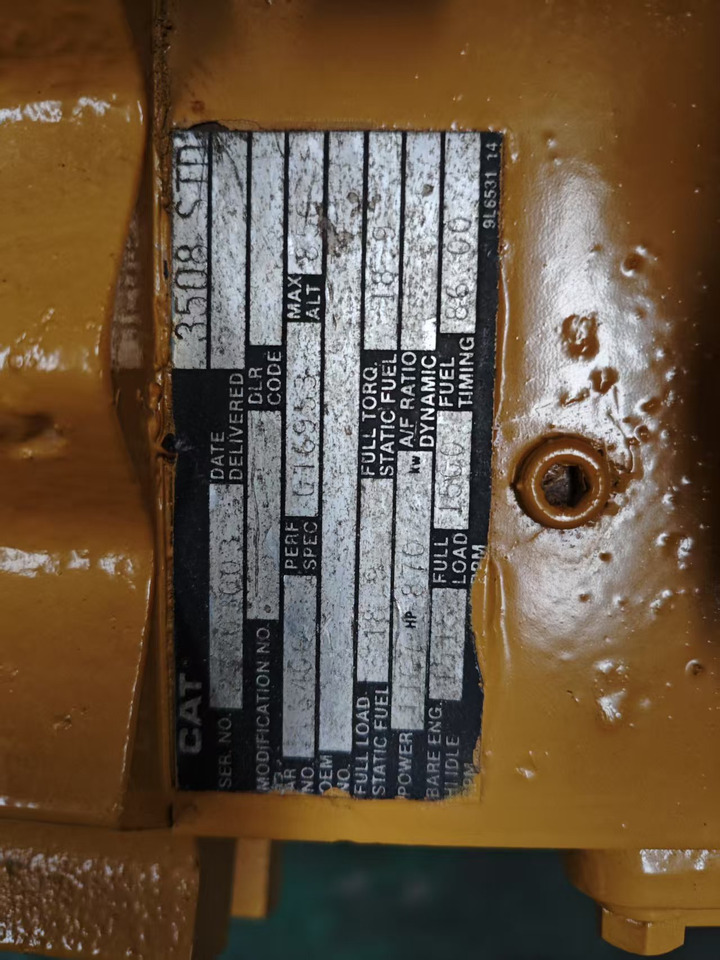 CATPILLAR 3508 - Tool/ Equipment: picture 4 CATPILLAR 3508 - Tool/ Equipment: picture 4