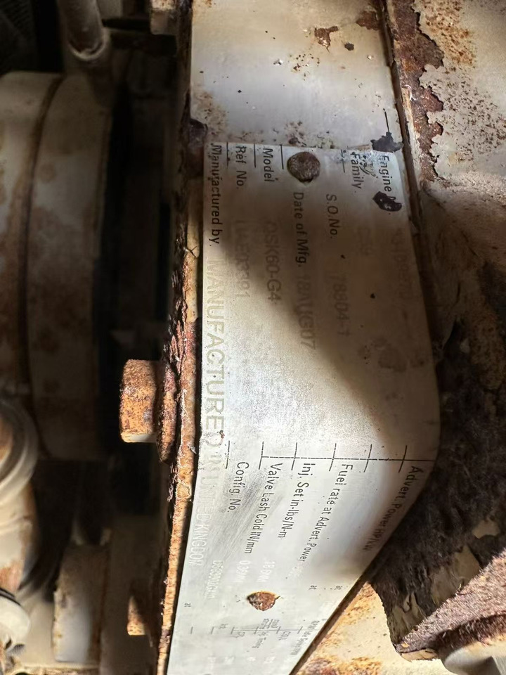 CUMMINS QSK60-G4 - Generator set: picture 3 CUMMINS QSK60-G4 - Generator set: picture 3