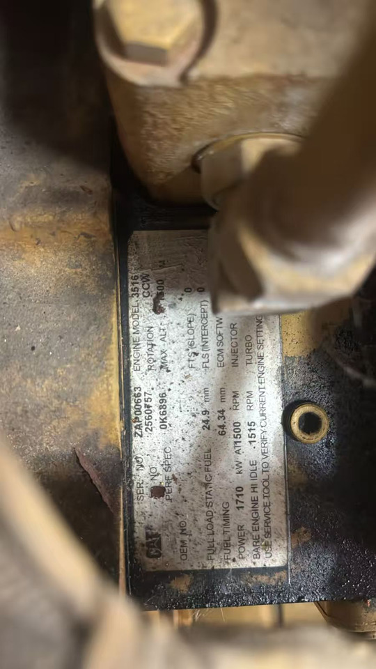 Catpillar 3516B - Tool/ Equipment: picture 4 Catpillar 3516B - Tool/ Equipment: picture 4