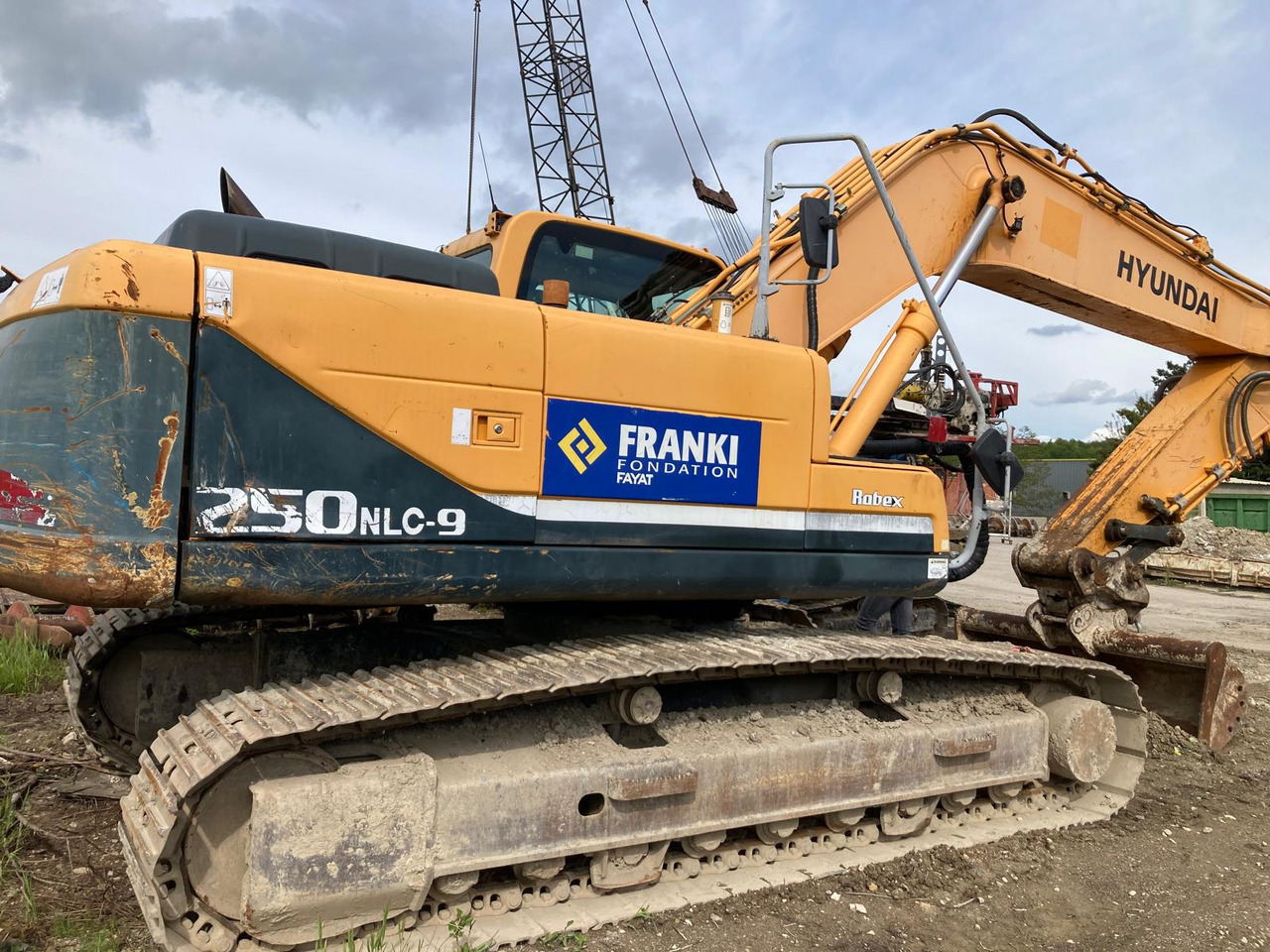 PELLE SUR CHENILLES HYUNDAI ROBEX 250 NLC-9 - Crawler excavator: picture 3 PELLE SUR CHENILLES HYUNDAI ROBEX 250 NLC-9 - Crawler excavator: picture 3