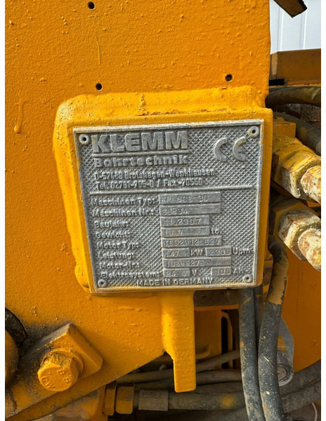 Klemm KR 806-3D - Drilling rig: picture 2 Klemm KR 806-3D - Drilling rig: picture 2