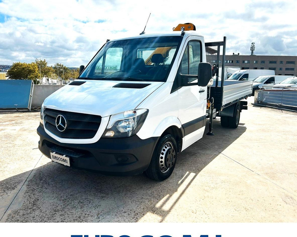 Mercedes Benz Sprinter 419 Cassone Fisso + Gru - Open body delivery van: picture 1 Mercedes Benz Sprinter 419 Cassone Fisso + Gru - Open body delivery van: picture 1