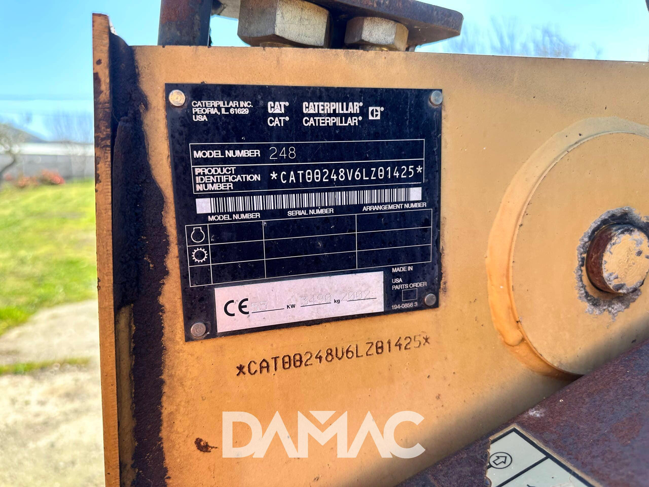 CAT 248 - Skid steer loader: picture 5 CAT 248 - Skid steer loader: picture 5