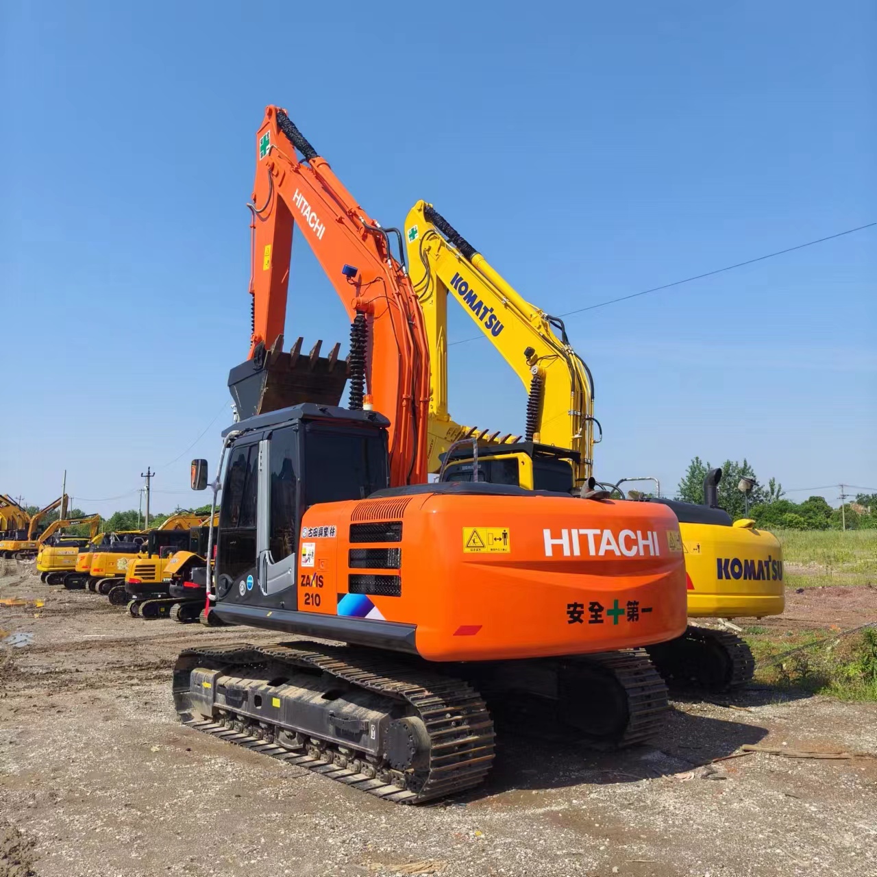 HITACHI ZX210 - Crawler excavator: picture 2 HITACHI ZX210 - Crawler excavator: picture 2