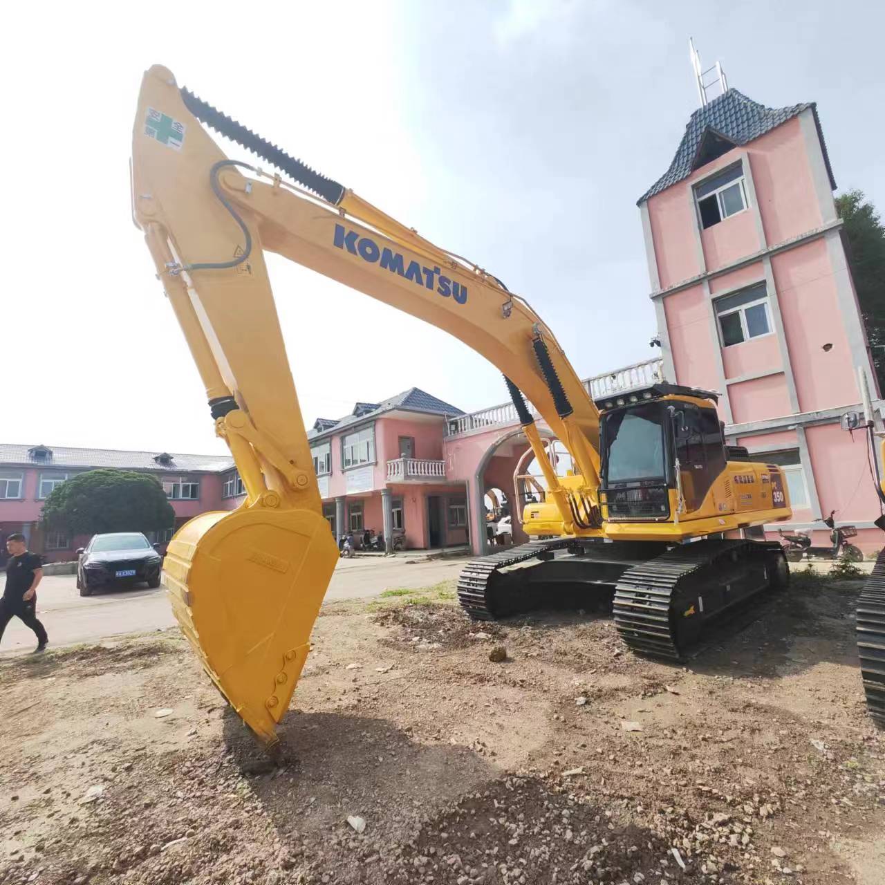 Crawler excavator KOMATSU PC350: picture 8