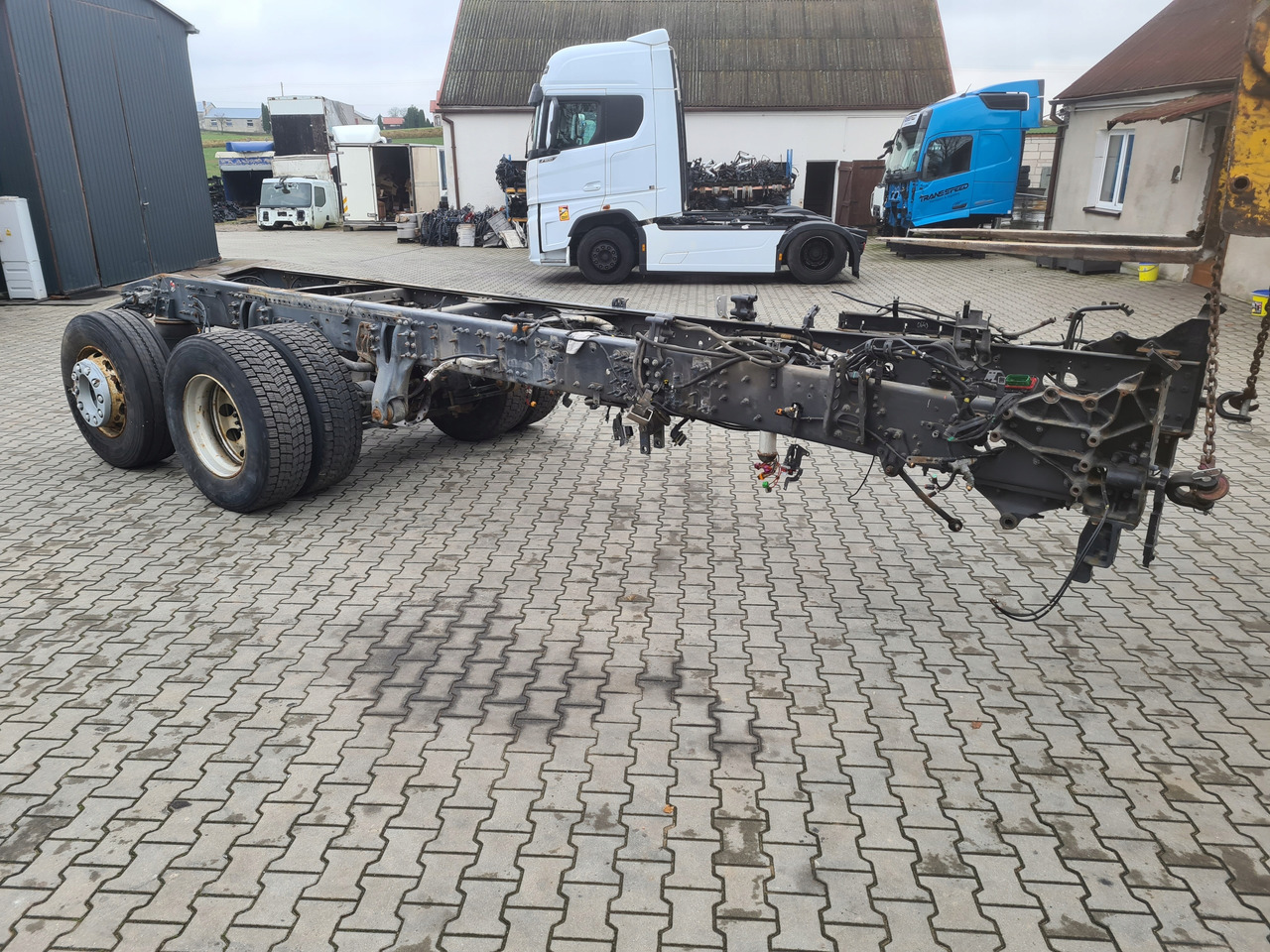 RENAULT RAMA WZMACNIANA OSIE RENAULT GAMA T 6x2 BOOGIE ZDEKOMPLETOWANA 2022 ROK - Frame/ Chassis for Truck: picture 1 RENAULT RAMA WZMACNIANA OSIE RENAULT GAMA T 6x2 BOOGIE ZDEKOMPLETOWANA 2022 ROK - Frame/ Chassis for Truck: picture 1