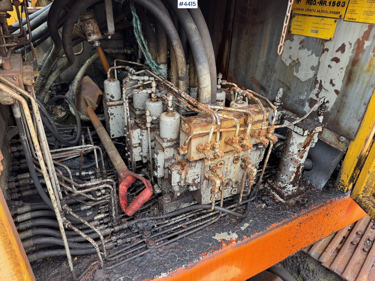 Excavator 1981 Åkerman H9B LC. SEE VIDEO.: picture 20