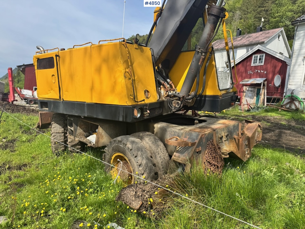 1983 Åkerman H7 Wheeled excavator with digging bucket - Excavator: picture 5 1983 Åkerman H7 Wheeled excavator with digging bucket - Excavator: picture 5