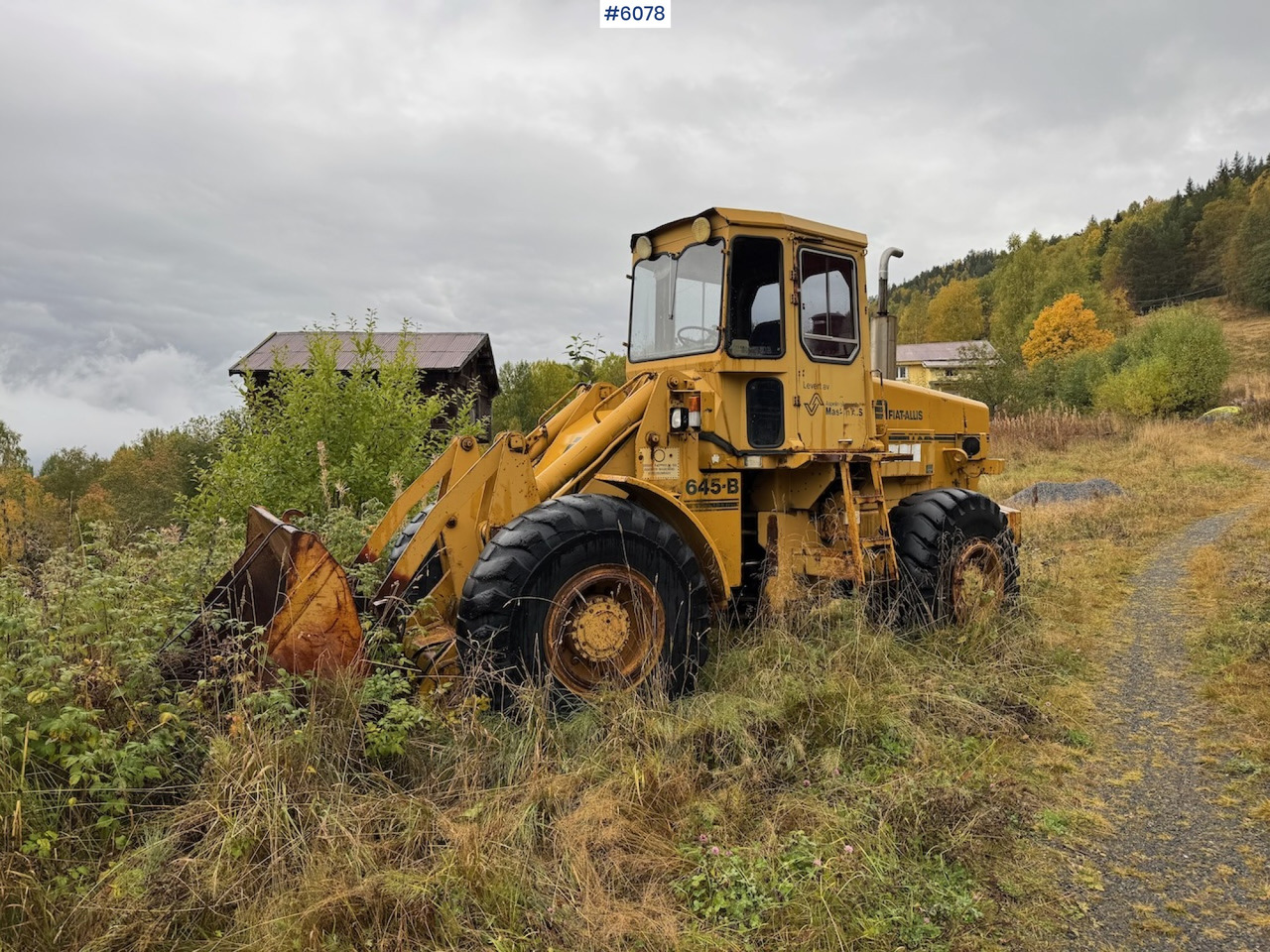 1986 Fiat-Allis 645-B Wheel Loader. - Wheel loader: picture 2 1986 Fiat-Allis 645-B Wheel Loader. - Wheel loader: picture 2