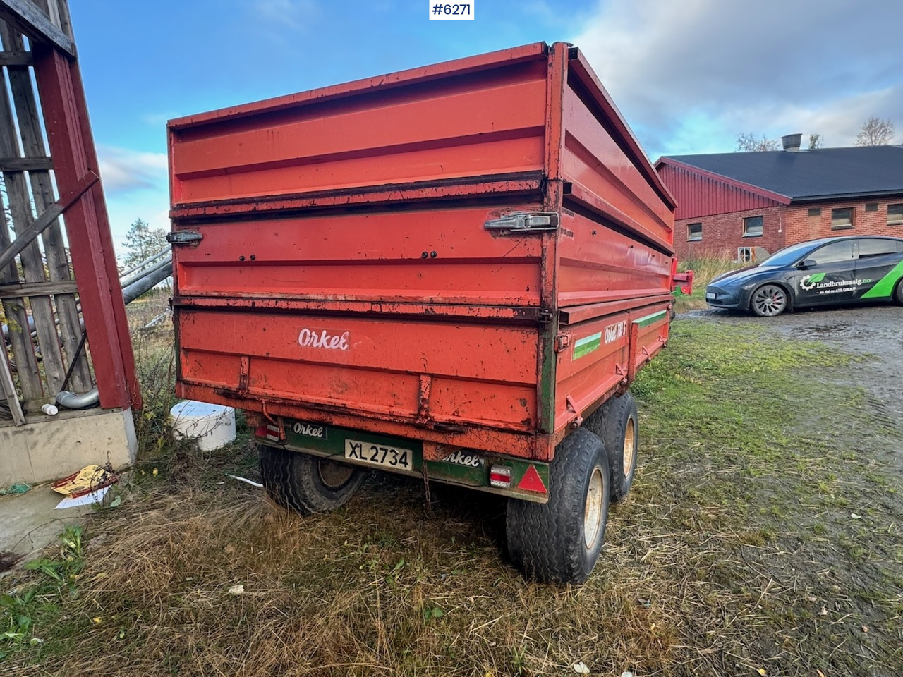 1991 Orkel T81 S - Farm trailer: picture 4 1991 Orkel T81 S - Farm trailer: picture 4