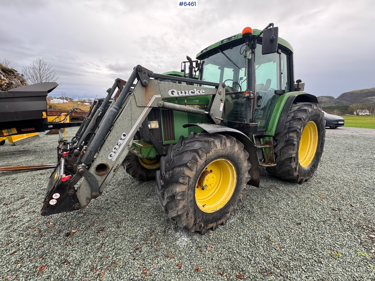 1995 John Deere 6400 w/ Quicke 960 loader. WATCH THE VIDEO! - Farm tractor: picture 1 1995 John Deere 6400 w/ Quicke 960 loader. WATCH THE VIDEO! - Farm tractor: picture 1
