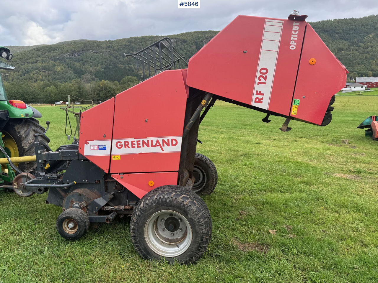 1996 Greenland RF120 round baler. WATCH THE VIDEO! - Tedding equipment: picture 5 1996 Greenland RF120 round baler. WATCH THE VIDEO! - Tedding equipment: picture 5