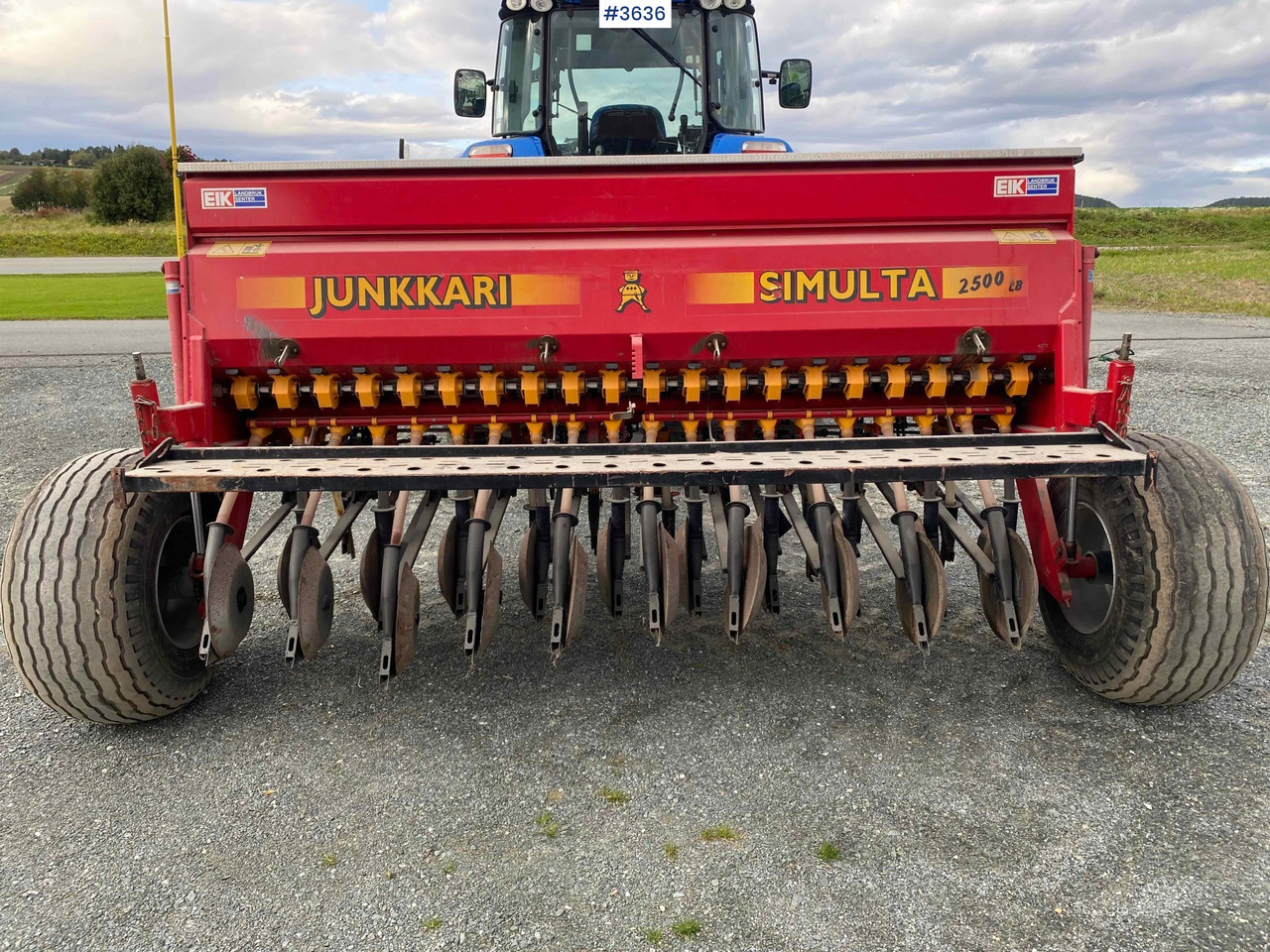 1997 Junkkari Simulta 2500 seed drill - Seed drill: picture 2 1997 Junkkari Simulta 2500 seed drill - Seed drill: picture 2