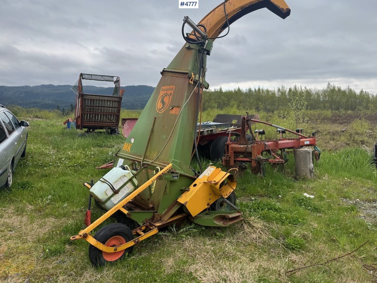 1999 Serigstad forage harvester with frame - Tedding equipment: picture 2 1999 Serigstad forage harvester with frame - Tedding equipment: picture 2