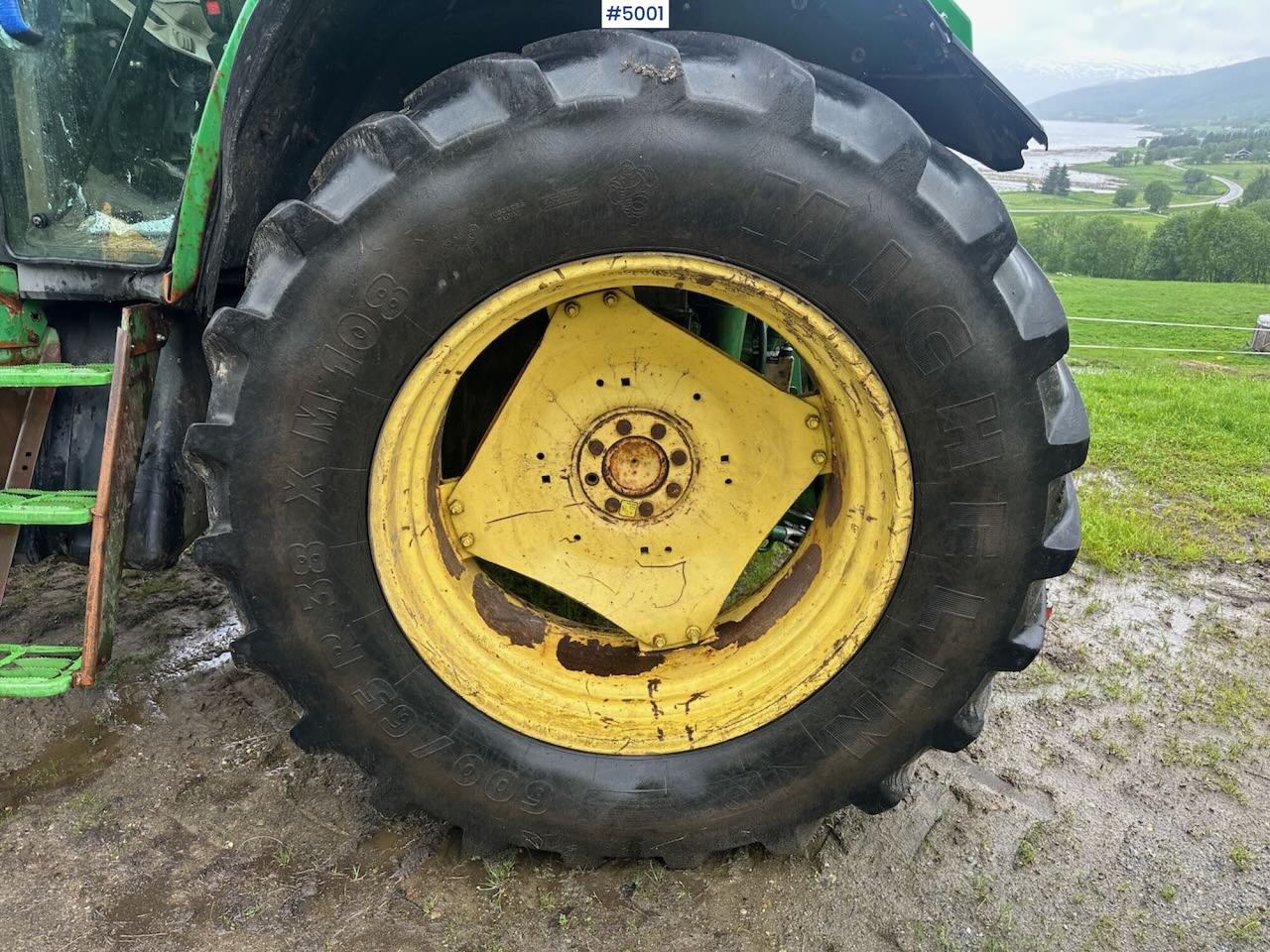 2000 John Deere 6610 4x4 tractor w/ front loader. leasing 2000 John Deere 6610 4x4 tractor w/ front loader.: picture 14