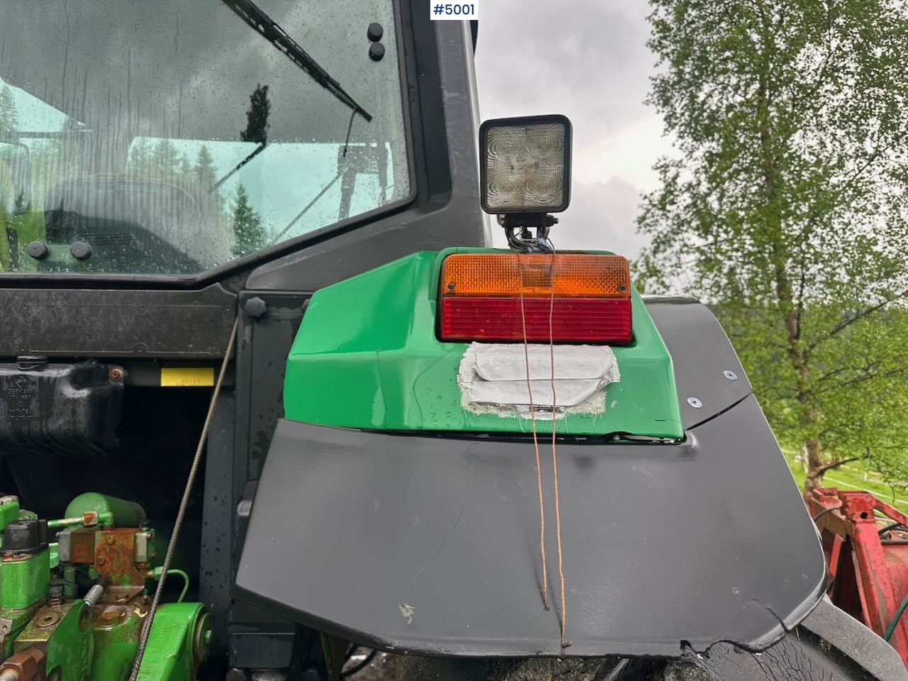 2000 John Deere 6610 4x4 tractor w/ front loader. leasing 2000 John Deere 6610 4x4 tractor w/ front loader.: picture 19