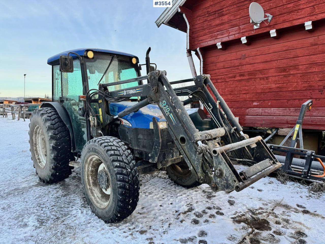 2003 New Holland TN75D 4x4 w/ Front Loader. 4000 hours! - Farm tractor: picture 3 2003 New Holland TN75D 4x4 w/ Front Loader. 4000 hours! - Farm tractor: picture 3