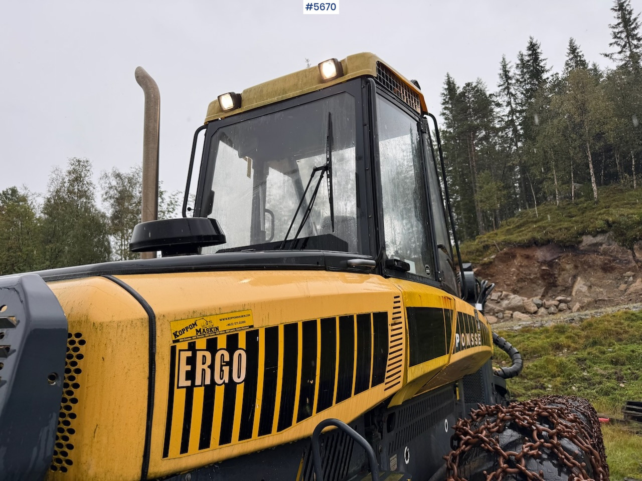 2004 Ponsse Ergo - Forestry harvester: picture 5 2004 Ponsse Ergo - Forestry harvester: picture 5