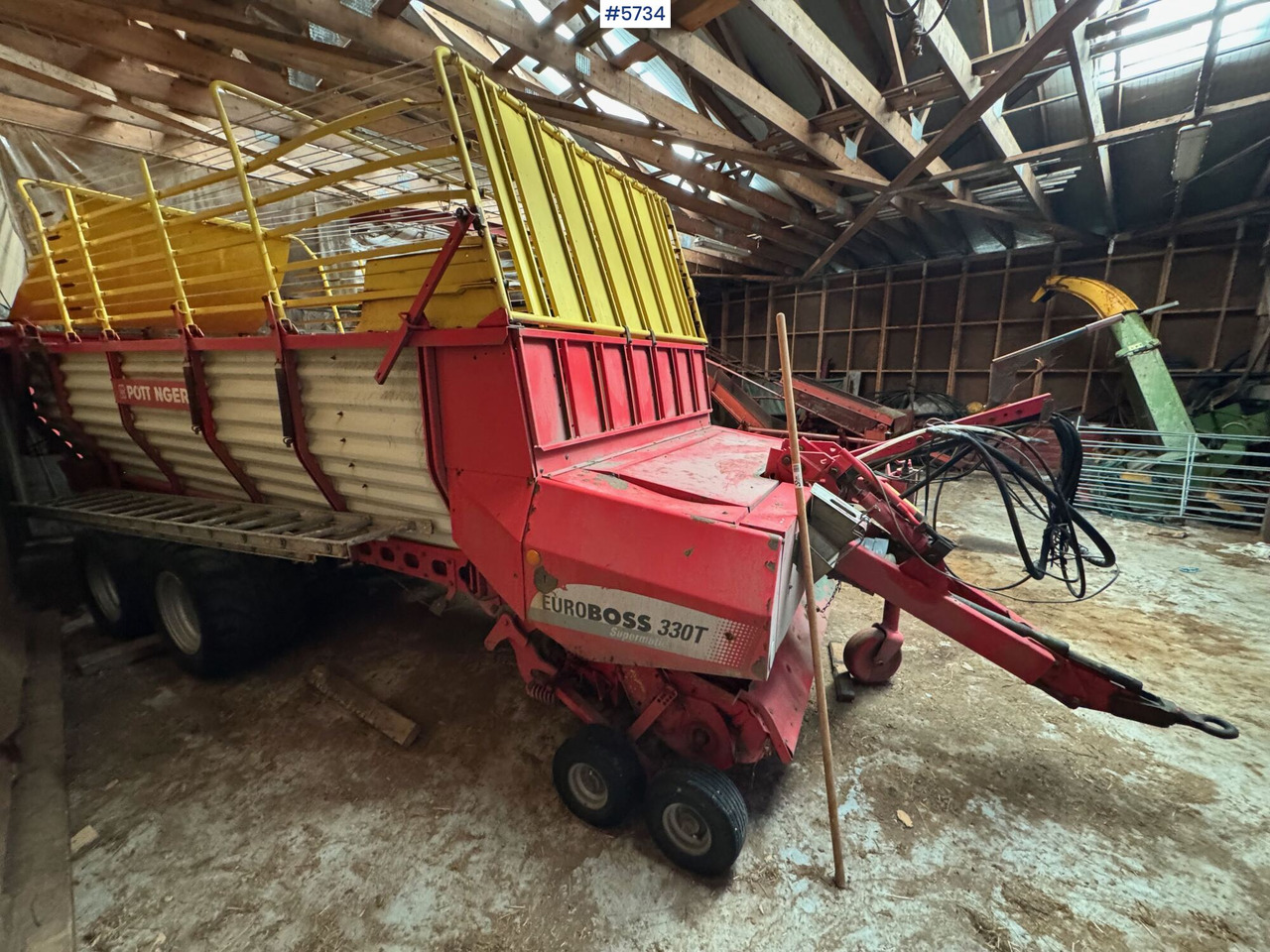 2005 Pottinger Euroboss 330t supermatic - Tedding equipment: picture 5 2005 Pottinger Euroboss 330t supermatic - Tedding equipment: picture 5