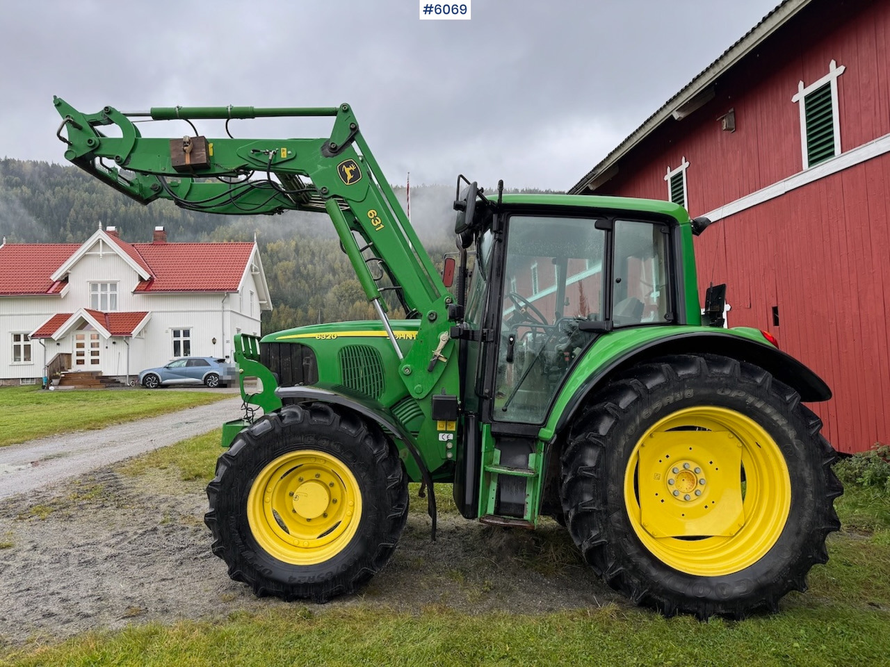 2006 John Deere 6320 w/ front loader, bucket, grapple, pallet fork and chains. Low hours!! - Farm tractor: picture 2 2006 John Deere 6320 w/ front loader, bucket, grapple, pallet fork and chains. Low hours!! - Farm tractor: picture 2