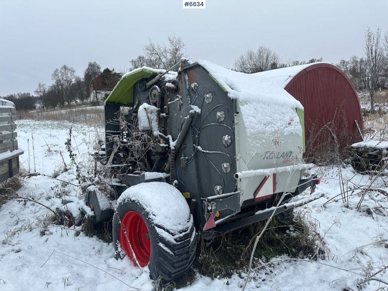 2008 Claas Rollant 354 round baler. w/Low usage. REP.OBJECT. - Tedding equipment: picture 4 2008 Claas Rollant 354 round baler. w/Low usage. REP.OBJECT. - Tedding equipment: picture 4