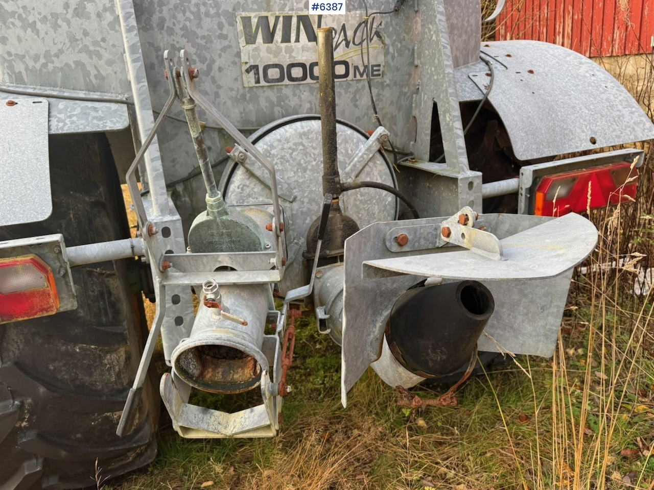 Slurry tanker 2008 Joskin Winpack 10000 ME fertilizer spreader: picture 7