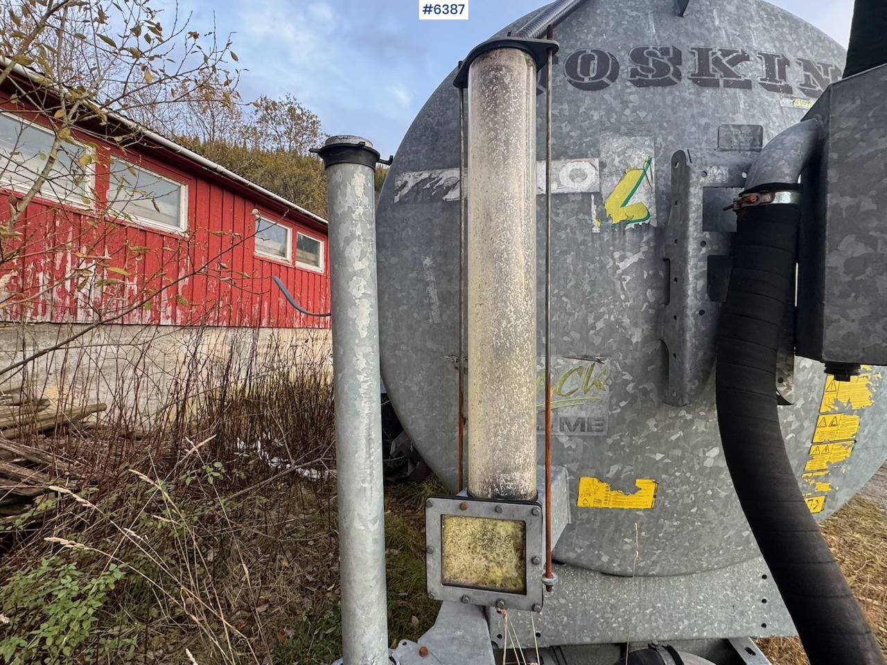 Slurry tanker 2008 Joskin Winpack 10000 ME fertilizer spreader: picture 19