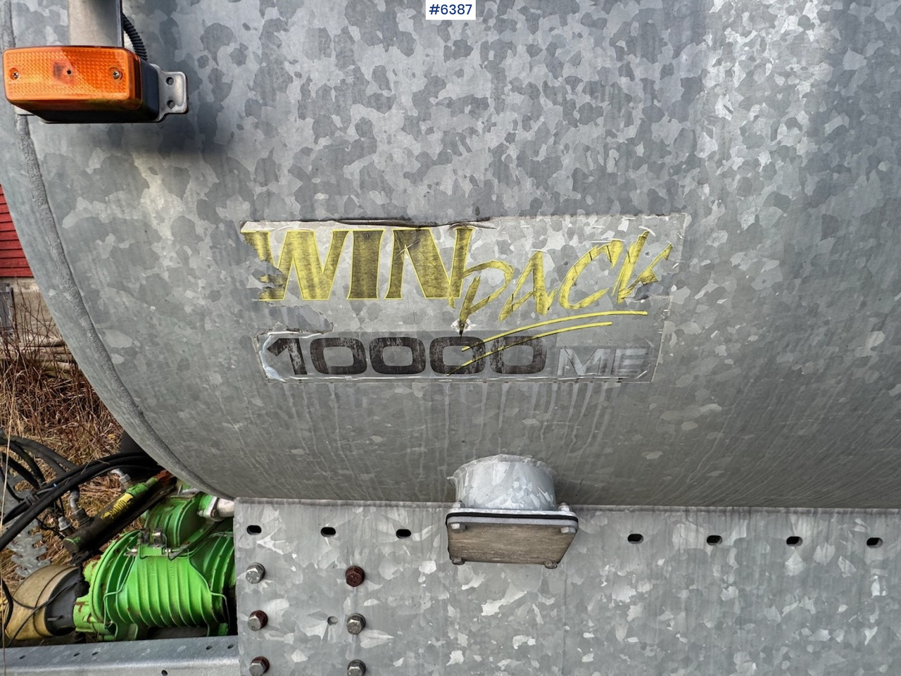 Slurry tanker 2008 Joskin Winpack 10000 ME fertilizer spreader: picture 15