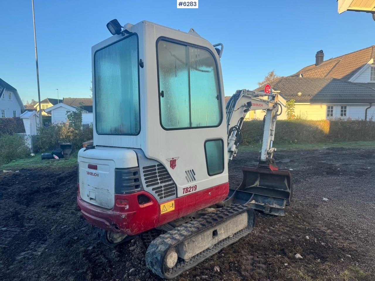 2010 Takeuchi TB219 Mini Excavator with Rototilt and 2 buckets. - Mini excavator: picture 5 2010 Takeuchi TB219 Mini Excavator with Rototilt and 2 buckets. - Mini excavator: picture 5