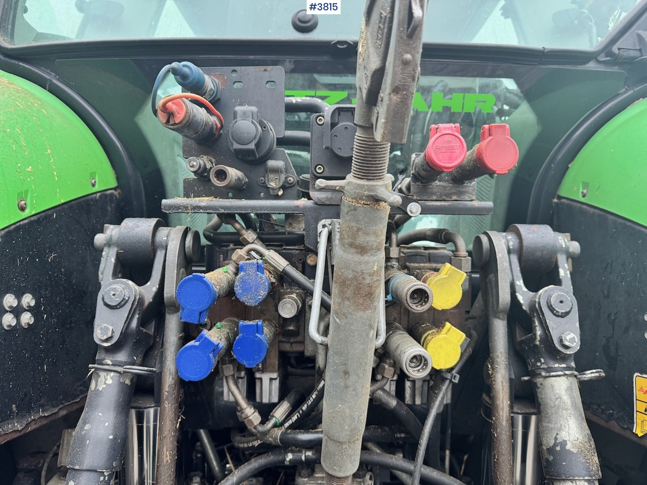 Farm tractor 2015 Deutz-fahr 6190 Agrotron w/ Front loader, Front PTO and 2 sets of tires.: picture 16