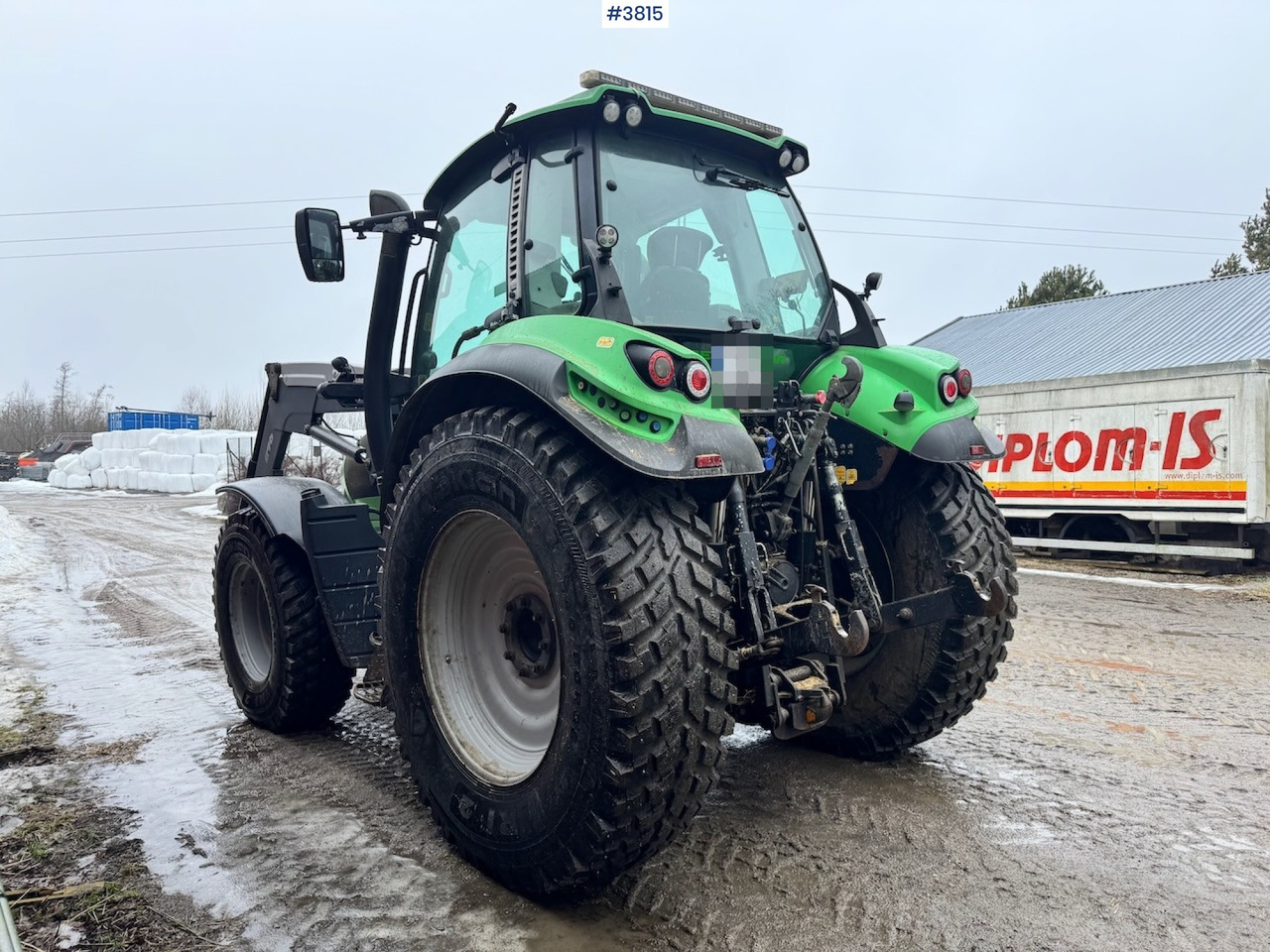 Farm tractor 2015 Deutz-fahr 6190 Agrotron w/ Front loader, Front PTO and 2 sets of tires.: picture 6