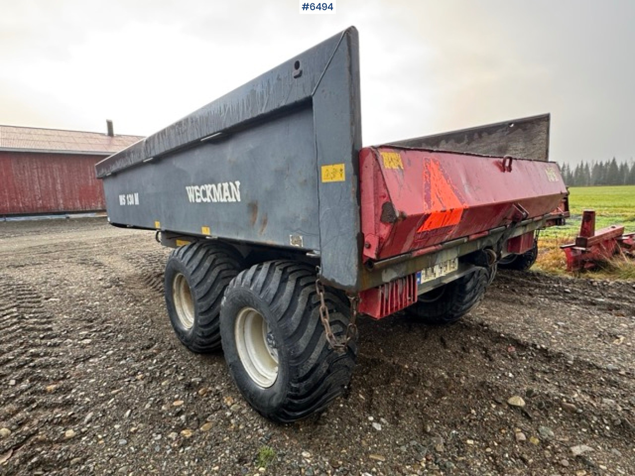 2016 Weckman WS130M dump trailer - Farm tipping trailer/ Dumper: picture 5 2016 Weckman WS130M dump trailer - Farm tipping trailer/ Dumper: picture 5