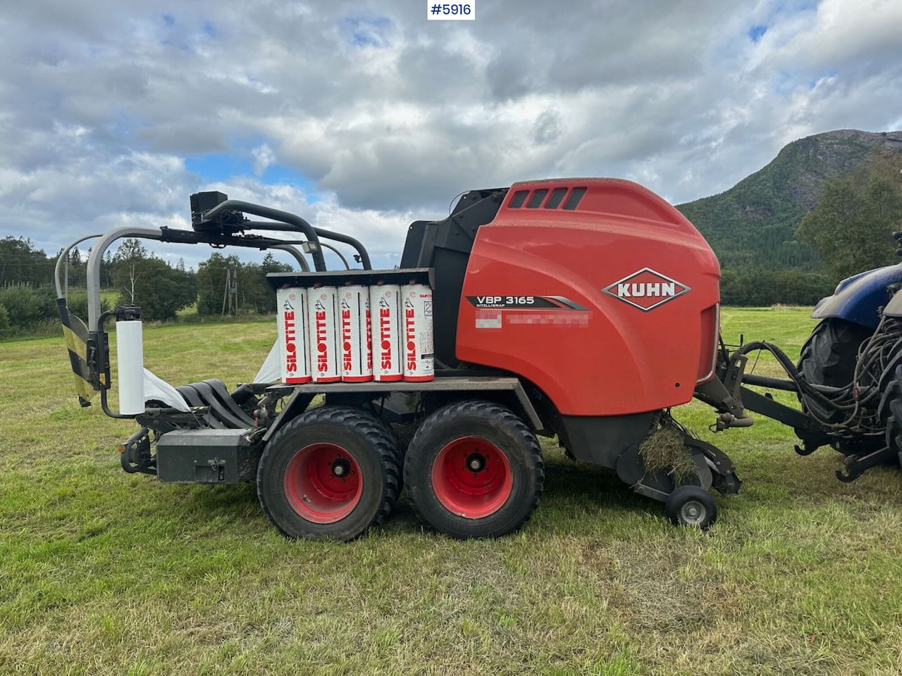 2018 Kuhn VBP 3165 Intelliwrap round baler - Tedding equipment: picture 3 2018 Kuhn VBP 3165 Intelliwrap round baler - Tedding equipment: picture 3