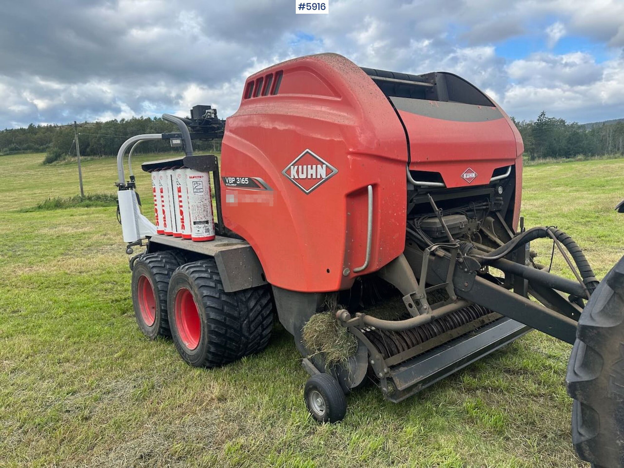 2018 Kuhn VBP 3165 Intelliwrap round baler - Tedding equipment: picture 2 2018 Kuhn VBP 3165 Intelliwrap round baler - Tedding equipment: picture 2